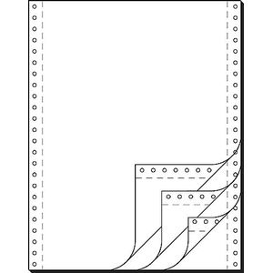 91400 eindeloos papier 4-voudig, 12 inch x 240 mm (A4 hoog), 52/53/53/52 g, 500 sets LP, SD