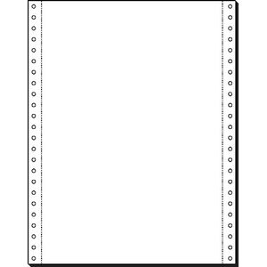 91185 eindeloze papier 1-voudig, 12 inch x 240 mm (A4 hoog), 80 g, 2000 vellen LP, MP