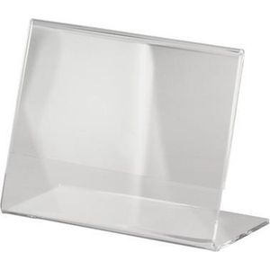10 x Sigel Tischaufsteller A7 quer-schräg glasklar VE=1 Stück