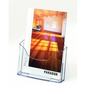 SIGEL Tischprospekthalter DIN A4 1-Fach transparent