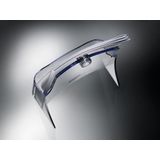 Wand-Prospekthalter 3xA4 mit 3 F&#228;chern glasklar incl. Schrauben und D&#252;beln VE=1 St&#252;ck