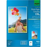 Sigel inkjet fotopapier - Everyday plus - A4 - hoogglanzend - 170 grams - 50 vel - SI-IP714