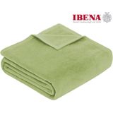 Plaid Ibena Porto Groen-180 x 220 cm