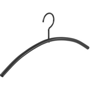 Kleerhanger TIMELESS, diameter 13 mm, VE = 4 stuks, gitzwart RAL 9005