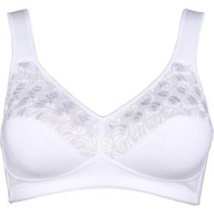 Bralette - Wit - 80% Katoen, 17% Polyester, 3% Elastaan
