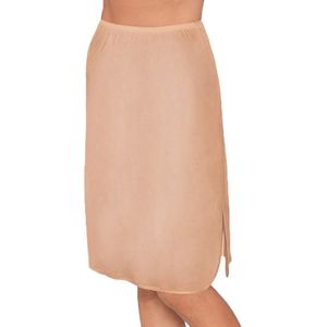 Nina von C - Lange Onderrok - Wit - 81% Viscose, 19% Polyester, 60 cm