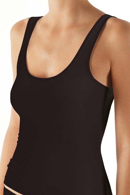 Nina von C. - Pleasure - Hemd - Wit - 95% Modal, 5% Elastaan, Brede Bandjes