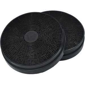 Bomann KF 561 koolstoffilter set 2 stuks voor Bomann DU 771, DU 7603, DU 7605
