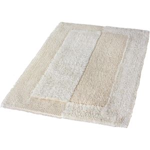 Kleine Wolke Havanna badtapijt, katoen, naturel, 1 cm, 55 x 65 cm