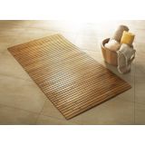 Kleine Wolke - Bambus Badmat - Bruin - Bamboe