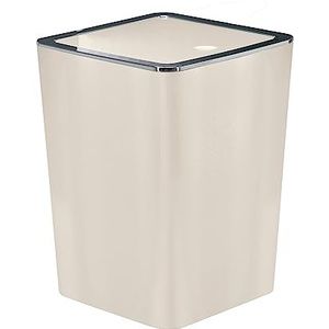 Match badkamer prullenbak beige materiaal: AS Afmetingen: emmer 5 liter