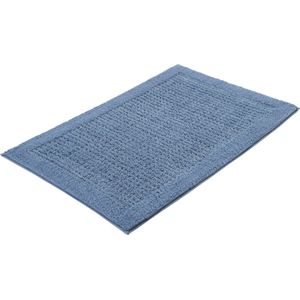 Kleine Wolke Badmat Net, 60x90 cm, staalblauw