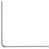 Kleine Wolke Douchegordijnstang Universeel Ø 25 mm 345101001 RVS