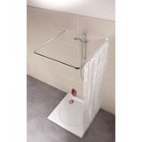 Kleine Wolke Douchegordijnstang Universeel Ø 25 mm 345101001 RVS