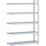 SCHULTE Anbau-Weitspannregal WS 2000 15735 silber 225,0 x 60,0 x 300,0 cm