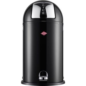 Wesco Kickboy Prullenbak 40 Liter Inhoud Met Pedaal Zwart