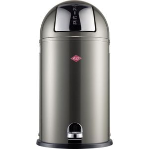 WESCO Kickboy 2522 Afvalbak, metaal, grafiet, 40 l