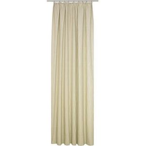 Wirth plooiband, polyester, katoen, 150 x 132 cm, beige