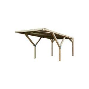 Weka Carport-enkel 612 Met Pvc Dak 360x606cm | Carports