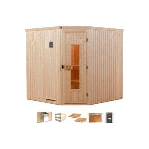 Weka Sauna Varberg 3 Ht, 7,5kw Bios 194x194cm | Sauna's