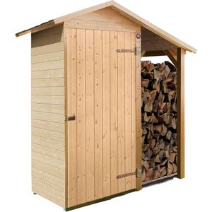 weka Tuinkast Maat 1 Bxdxh: 142x85x196 cm, met afdak