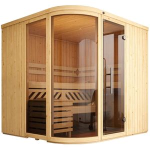 Weka Design Sauna Sara 1 7,5 Kw Bios 194x194cm