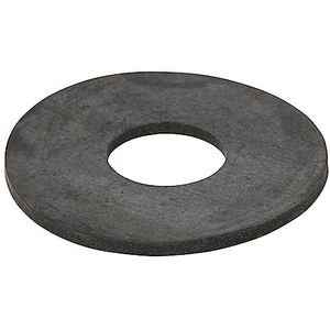 Sanitop-Wingenroth Afdichtingsset voor spoelbak, rubberen belafdichting, 75 x 22 x 2 mm, pakkingsortiment, van rubber, zwart, 254274