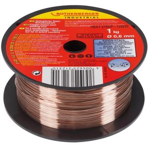 Rothenberger - Industrial Schutzgas-Schweißdraht 0,6 mm / 1 kg - 31231
