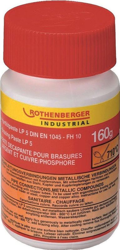 Rothenberger - LP 5 - Soldeerpasta - Grijs - Inhoud 160 g