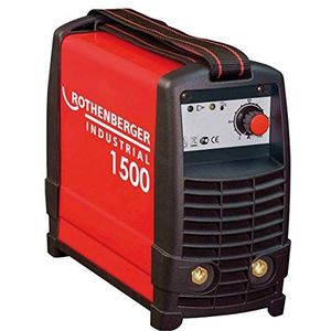 ROTHENBERGER Industriële inverter lasapparaat TIG | 100 A | incl. laskabel met elektrodenhouder | incl. lashouder met massaklem | licht | traploos regelbaar