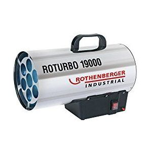 Rothenberger Industrial 1500000165 Roturbo 19000 Heteluchtgenerator gasverwarming, grijs