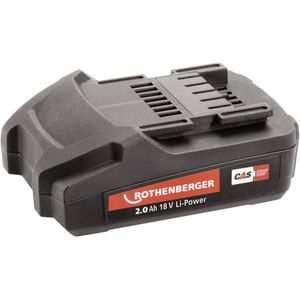 Rothenberger Accu | 18 V 2,0 Ah | Li-power accu | 1 stuk - 1000001652 - 1000001652