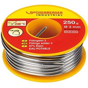 Rothenberger Fittingsslot, 3 mm, 250 g