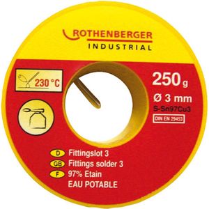 Rothenberger Fittingsoldeer 3mm 100g