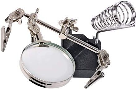 ROTHENBERGER - Derde Hand - Soldeerhulp - Inclusief Vergrootglas en Klemmen