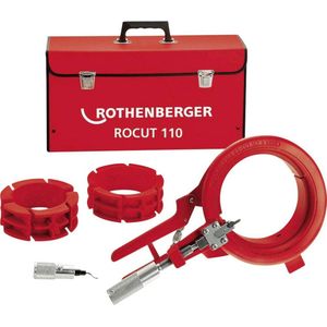 Rothenberger 55035 ROCUT 110 set voor kunststof buizen 50, 75 en 110 mm