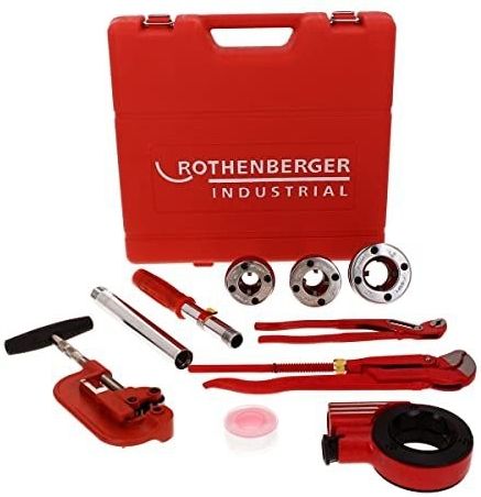 ROTHENBERGER - Industrial Sanikit 070673E - Sanitaire Gereedschapskoffer - 11-delig