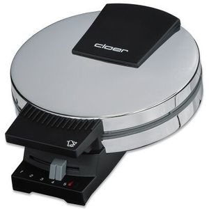 Wafelijzer Chrome met signaal