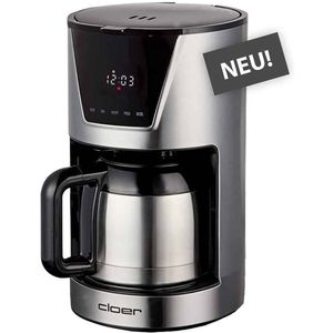 TZS First Austria Fierbător cafea, filtru de moca turcească pentru 0,35 litri, cu mâner rabatabil, din oțel negru/inox, 800 W