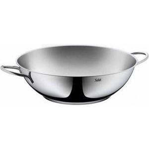 Wokpan - 32 cm - Roestvrij Staal - Vaatwasmachinebestendig