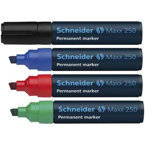Permanentmarker Maxx 250 Keilspitze 2-7mm blau