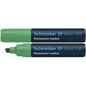 Schneider Permanentmarker Maxx 250 Keilspitze 2-7mm grün