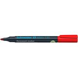 Schneider permanent marker - Maxx 130 - ronde punt - rood - S-113002