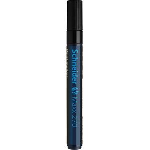 Schneider Schreibgeräte Maxx 270, Schwarz, Schwarz, Blau, Medium, Rundspitze, 1 mm, 3 mm