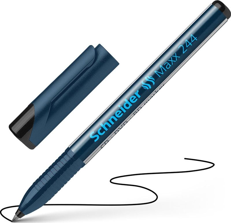 Schneider CD/DVD marker - Maxx 244 - 0,7mm - zwart - S-124401
