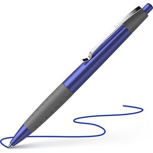Schneider balpen - Loox - softgrip - blauw - S-135503