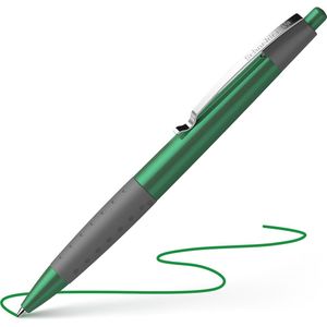 Schneider - Kugelschreiber Loox 0,5mm grün dokumentenecht Farbe des Schaftes: grün metallic