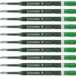 Schneider Gelion Plus gelvulling (grote vulling G2-formaat) verpakking van 10 stuks groen