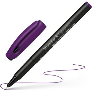 fineliner Schneider Topliner 967 0,4mm paars [10x]