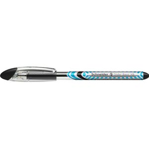 Schneider Kugelschreiber Slider Basic XB schwarz/transparent, Schreibfarbe: schwarz, 10 St.